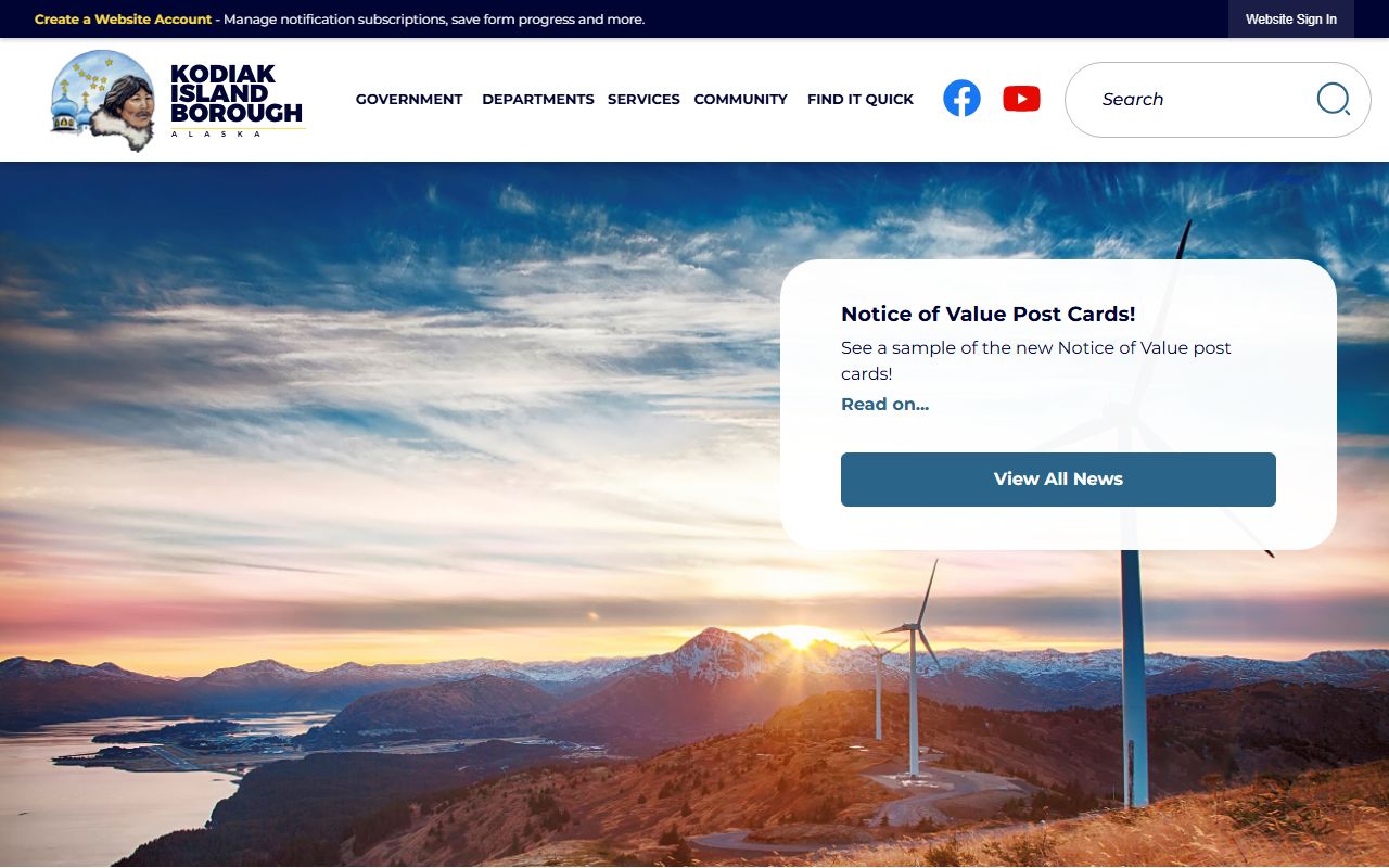 Kodiak Island Borough Alaska public records