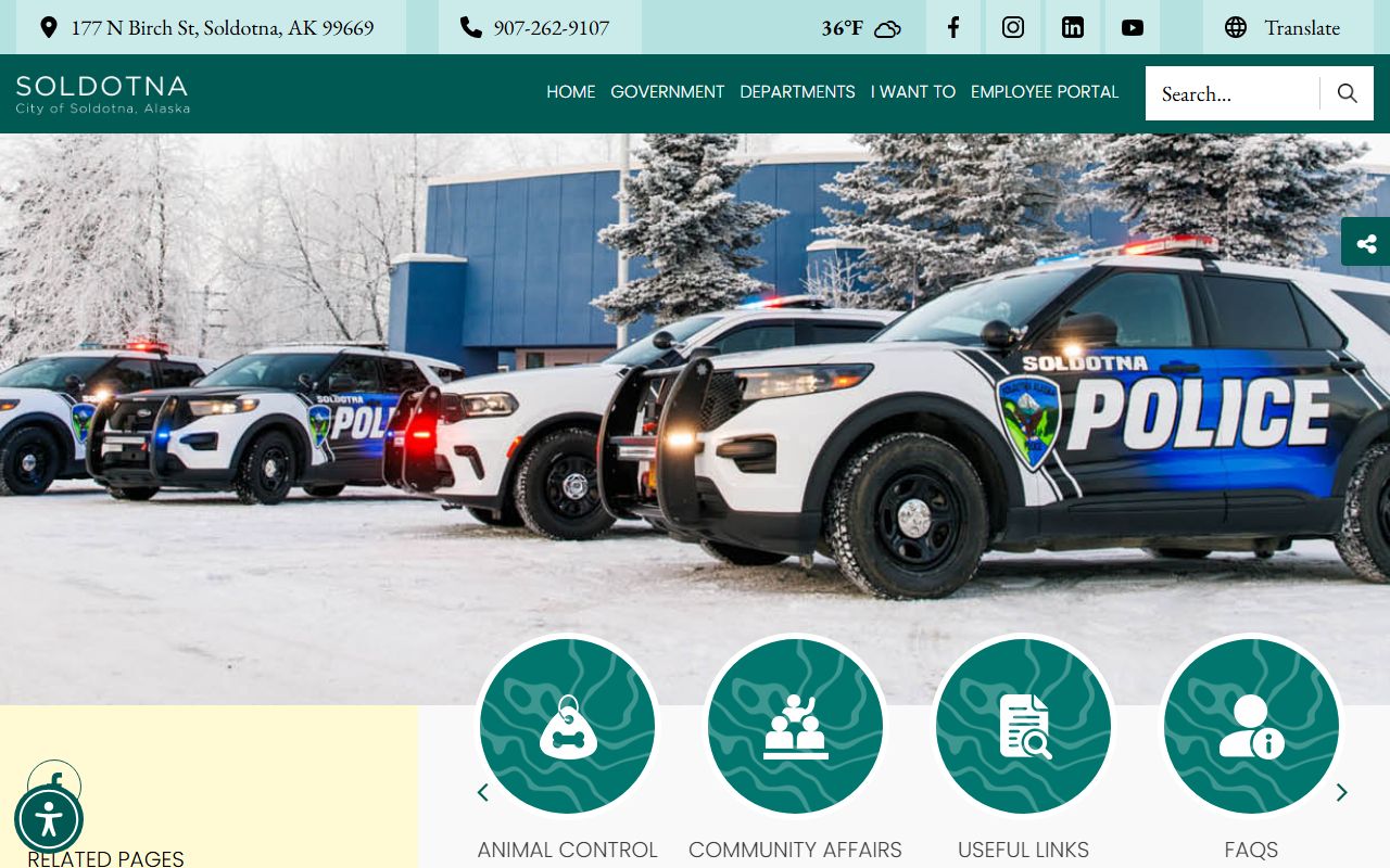 Soldotna Police Department Alaska public records