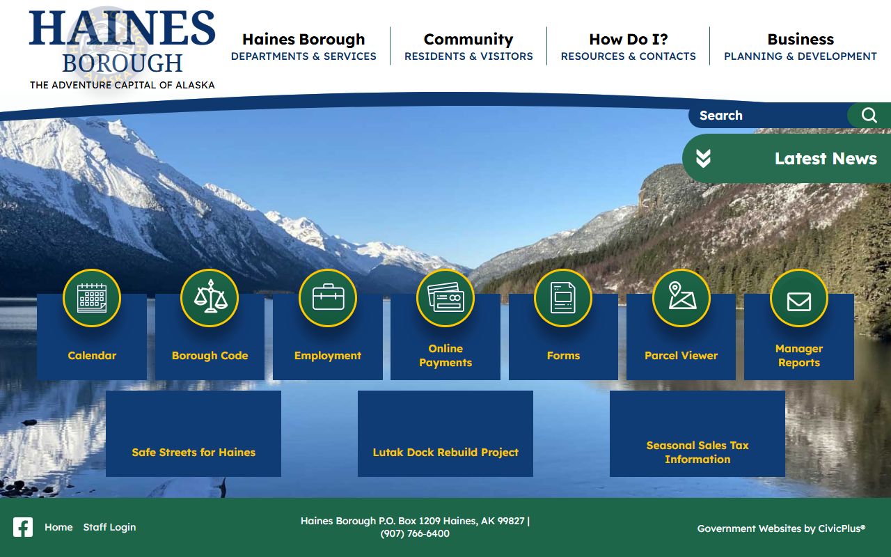 Haines Borough public records - official borough website
