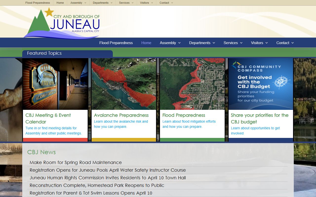 Juneau City and Borough public records portal