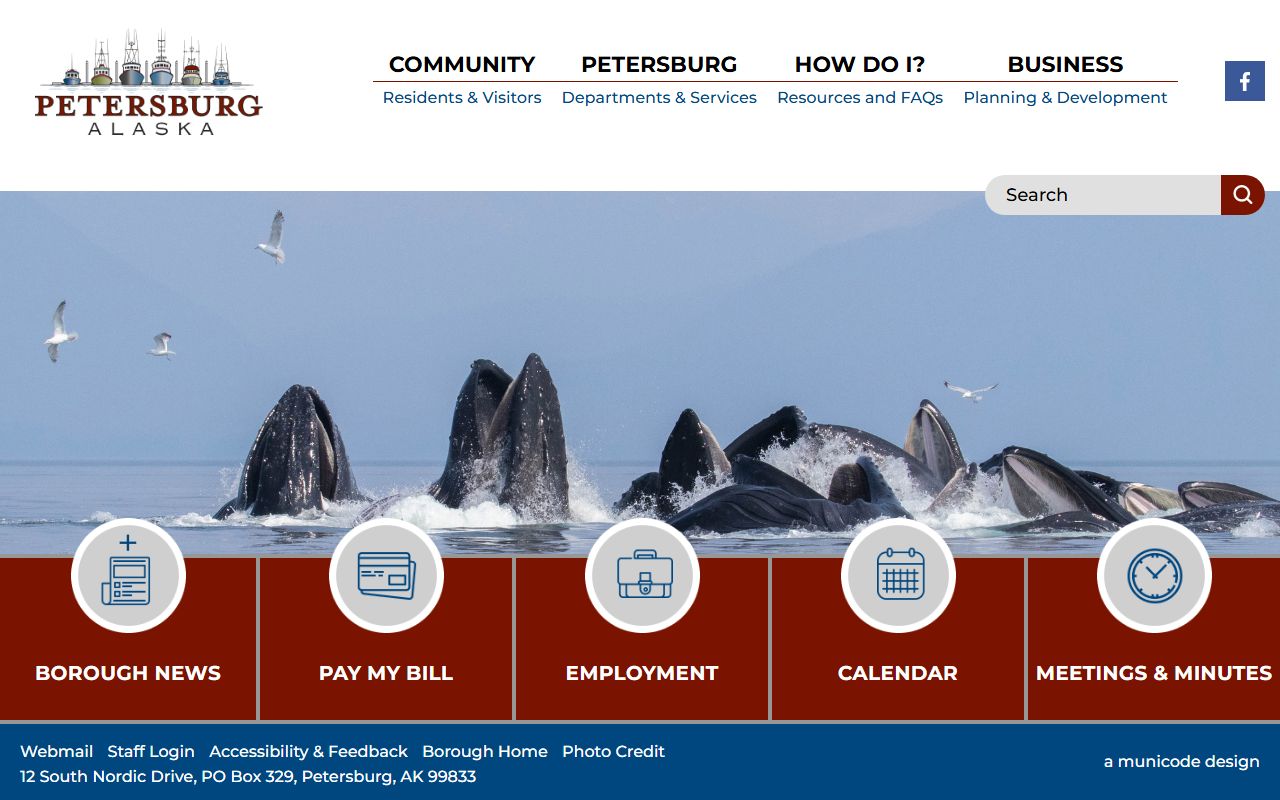 Petersburg Borough public records official website